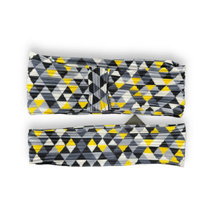 Neon Grey Zigzag Scrunch Collection