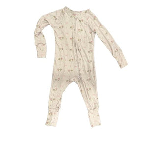 Floral & Bow Onesie