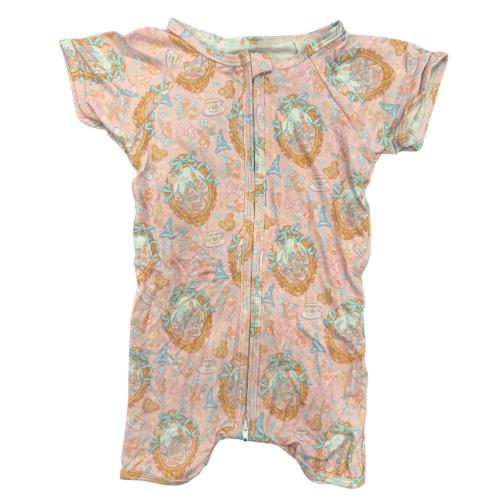 Pink Mirror Castle Romper
