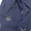 Navy Pretie with Silver Stars
