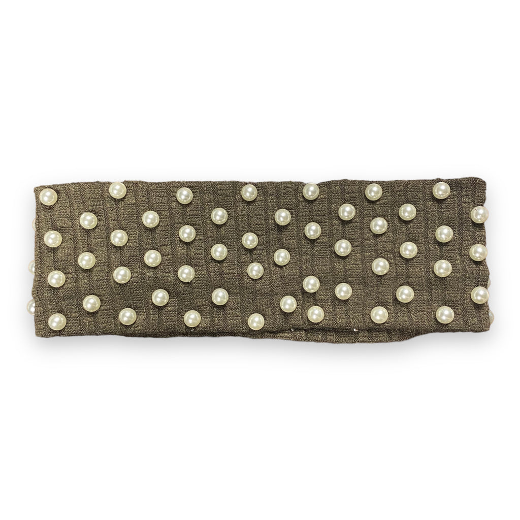 Knit FULL Pearl Comfortable Headband or Headwrap