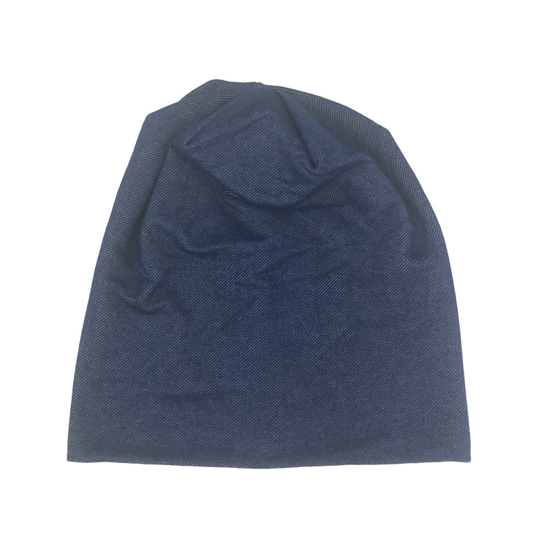 Denim Solid Beanie