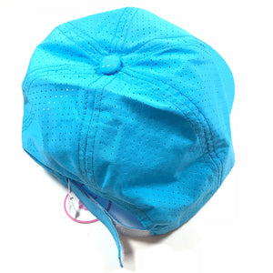 Turquoise Velcro Dri-Fit Cap