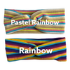 Rainbow Ribbed Twist